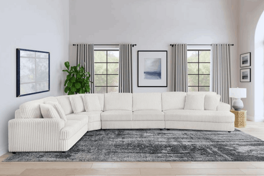 Emberson 4-piece Upholstered Modular Sectional Sofa Ivory 508851-SEC