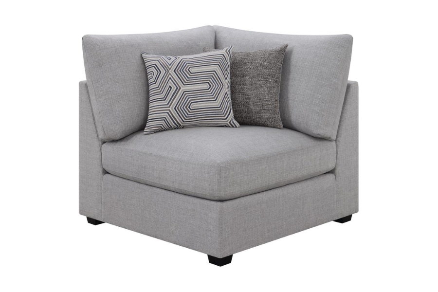 Cambria 6-piece Upholstered Modular Sectional Sofa Grey 551511-SET