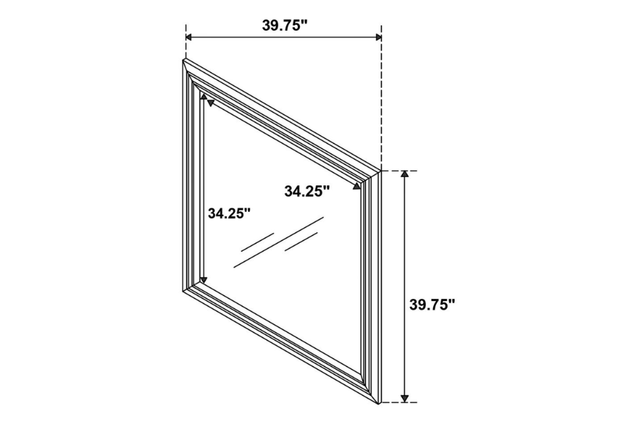Juego de dormitorio de 5 piezas Janine Queen gris 223551Q-S5 Próximamente