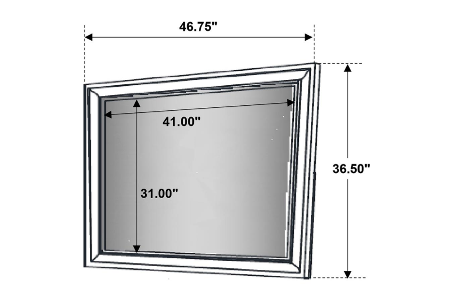 Juego de dormitorio California King de 5 piezas Barzini en blanco 300843KW-S5 Próximamente