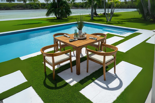 Bali Square Dining Table SKU: PJO-3601-NAT-SQ