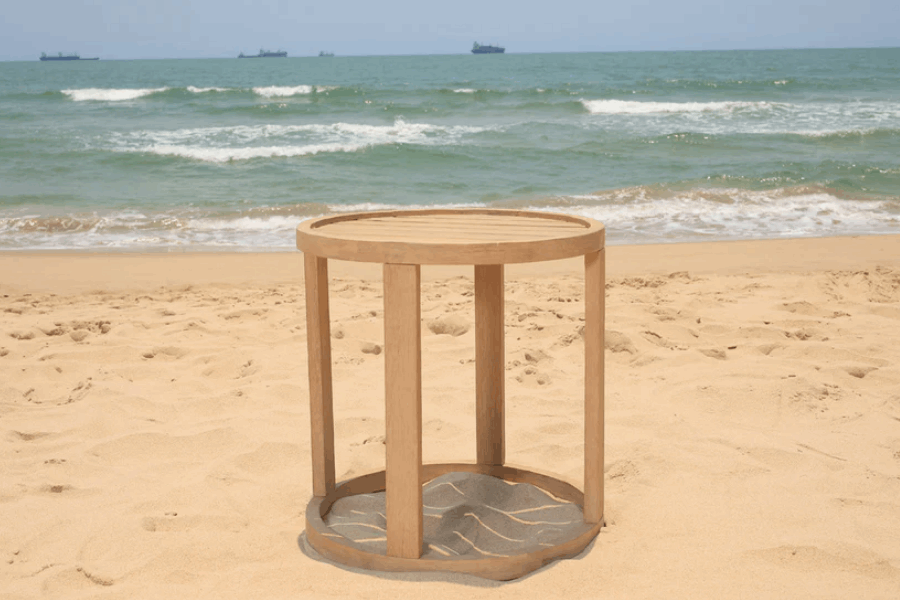 Panama Jack Cabo End Table PJO-4401-NAT-ET