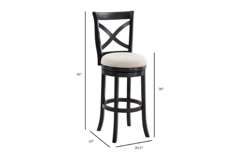 Adelia 30” Bar Height Stool