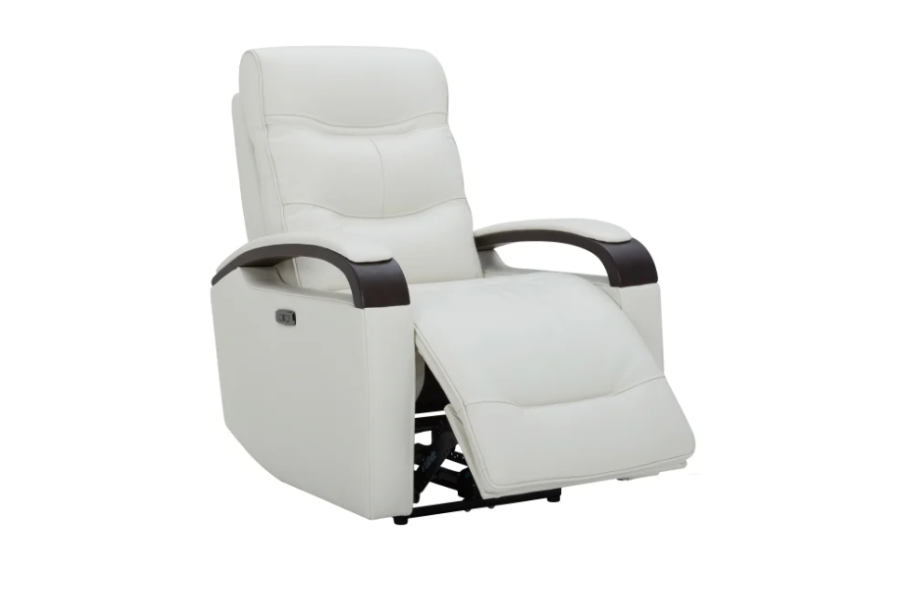 Canmore Leather Power Recliner with Power Headrest