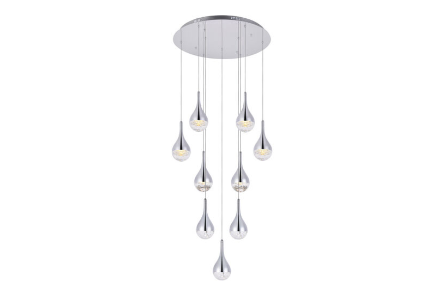 Amherst 9 Light 24.00 inch Chandelier