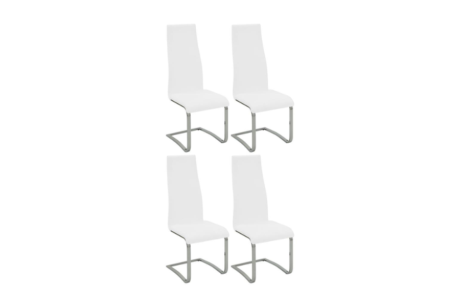 Montclair Upholstered Dining Side Chair Grey (Set of 4) 100515GRY