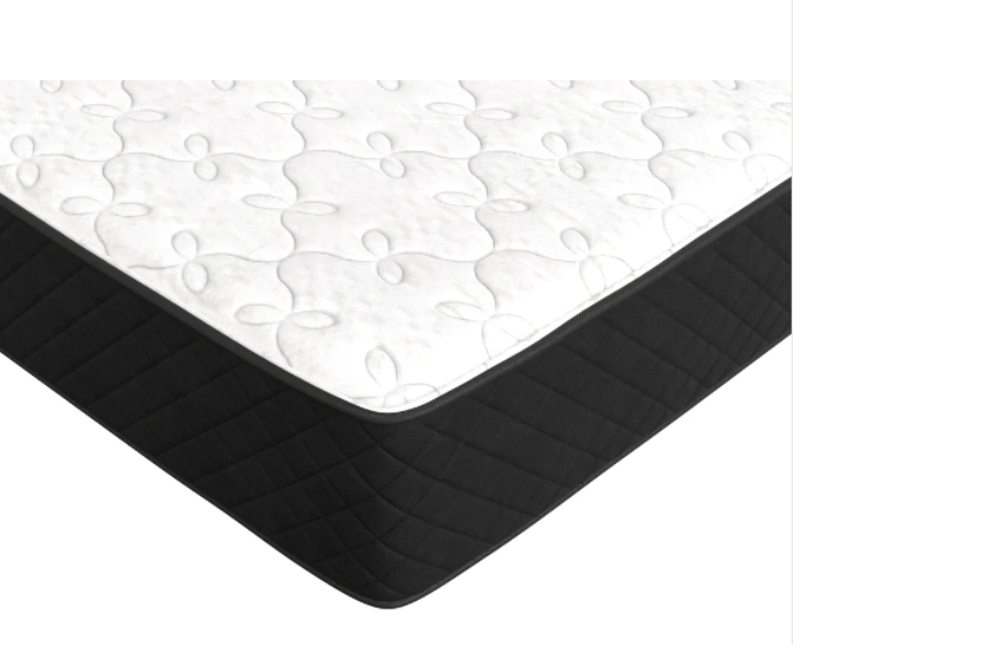 Resortes embolsados con tacto frío, especiales, 12'' de firmeza media, ropa de cama americana
