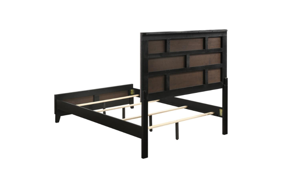 Juego de dormitorio Watson Queen de 5 piezas en roble gris 212421Q-S5