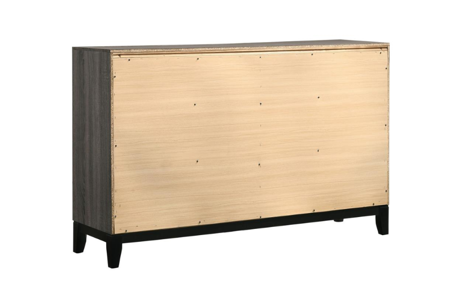 Watson 6-drawer Dresser Grey Oak 212423