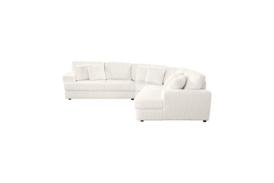 Emberson 3-piece Upholstered Modular Sectional Sofa Ivory 508851-S3