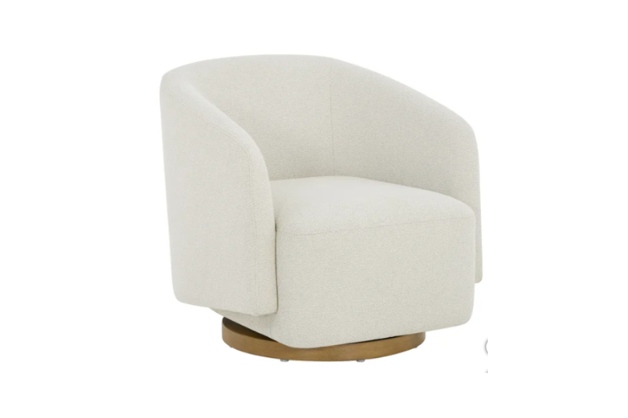 Henredon Mini Murphy Kids Swivel Accent Chair