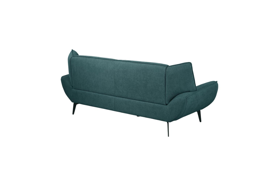 Acton Upholstered Flared Arm Sofa Teal Blue 511161