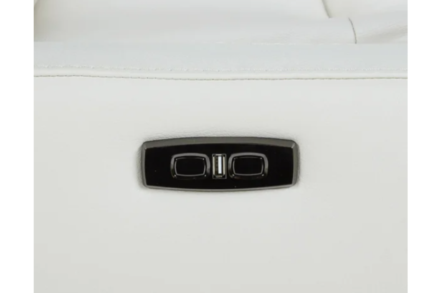 Canmore Leather Power Recliner with Power Headrest