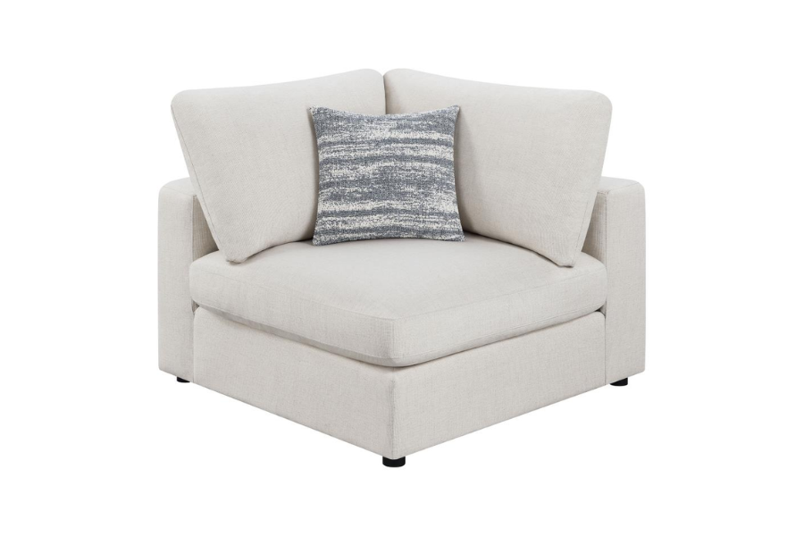 Serene 6-piece Upholstered Modular Sectional Sofa Beige 551321-SET