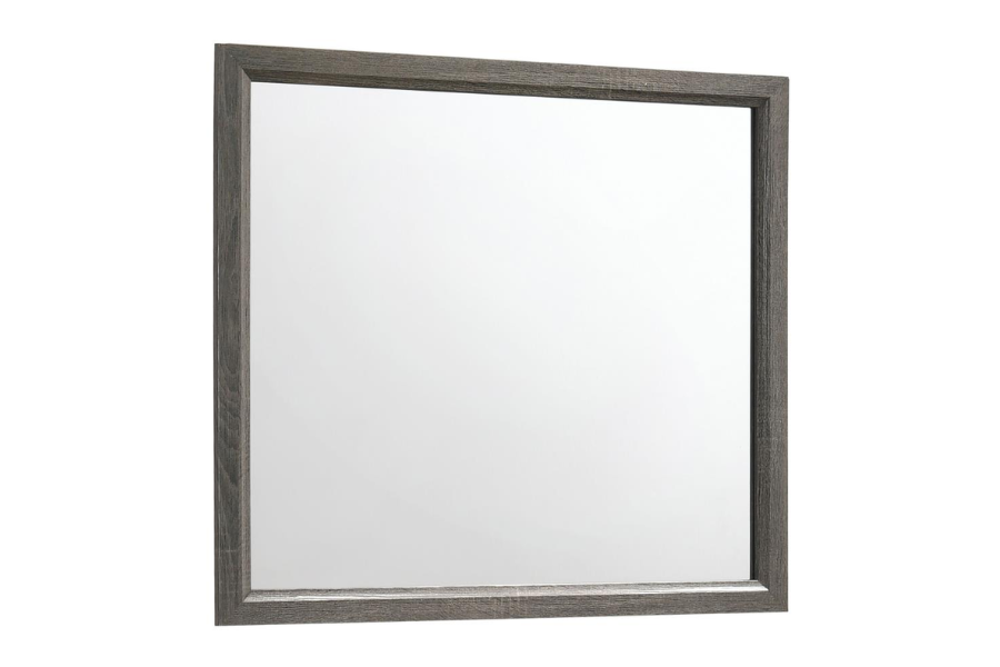 Juego de dormitorio Watson Queen de 4 piezas en roble gris 212421Q-S4