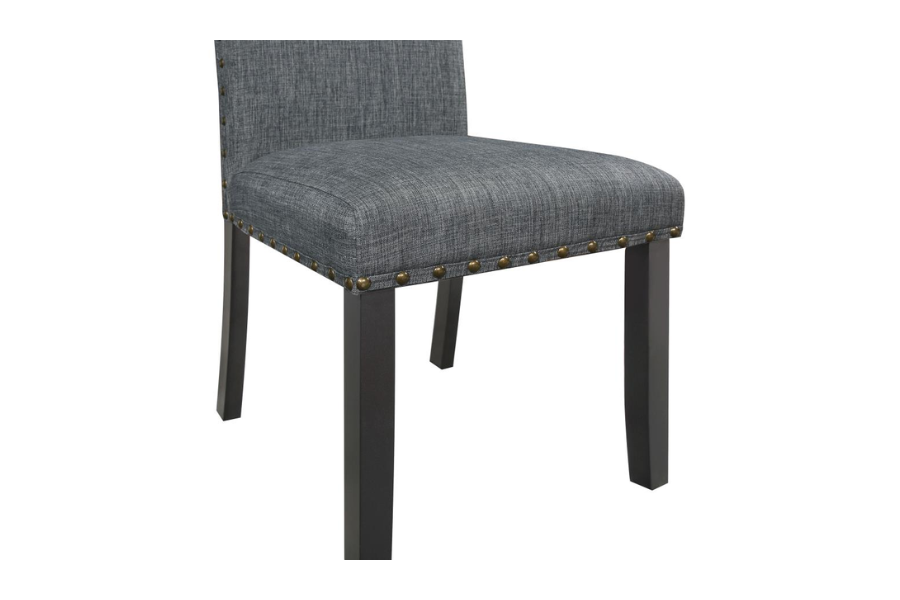 Barlow 6-piece Rectangular Dining Table Set Grey and Black 150366