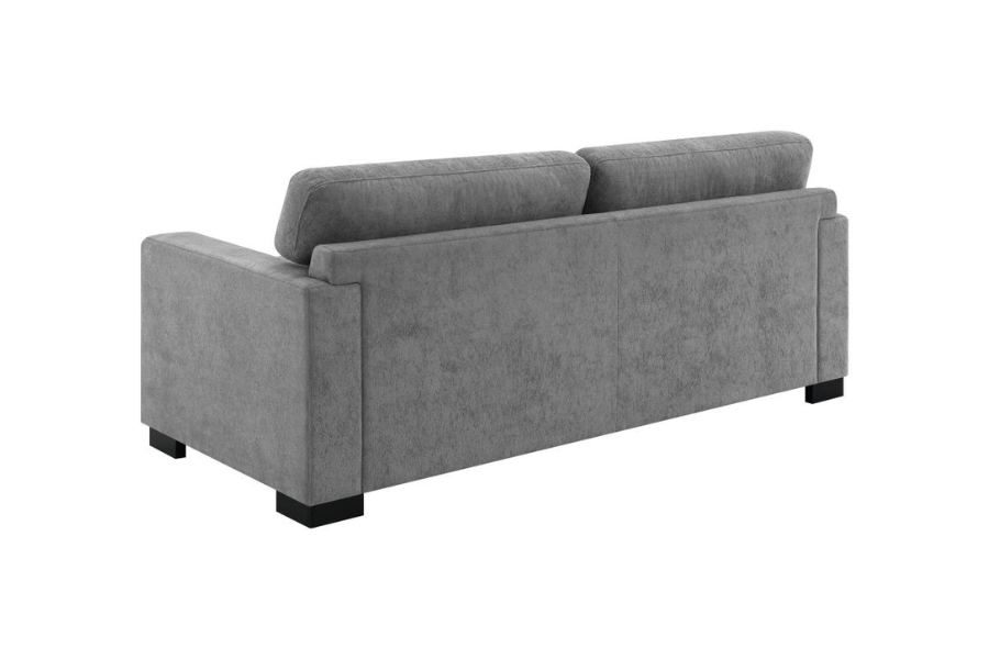 Simpson Upholstered Sofa Sleeper with Queen Mattress Grey 360050