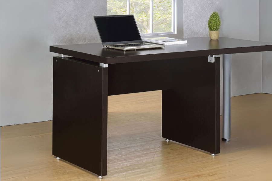Escritorio extensible Skylar Cappuccino