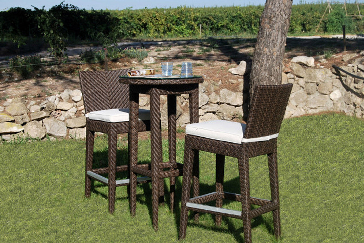 Atlantis 3 PC Pub & Barstool Group SKU: 903-6185-JBP-3PP - Venini Furniture