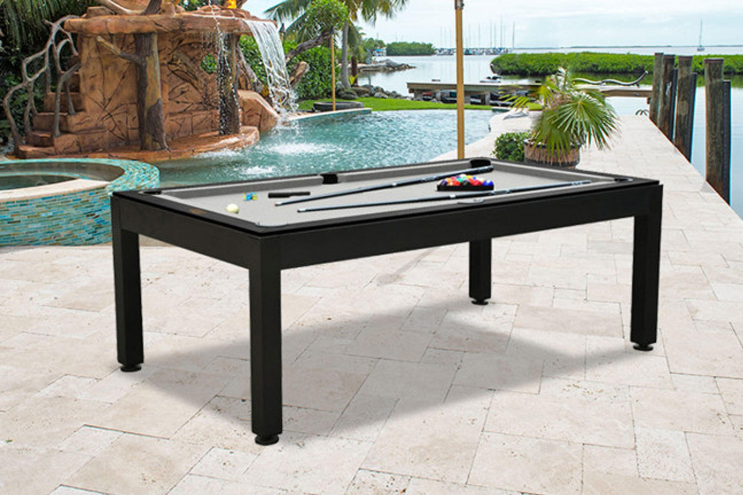 Panama Jack Billiard Table PJB-1001-BLK - Venini Furniture