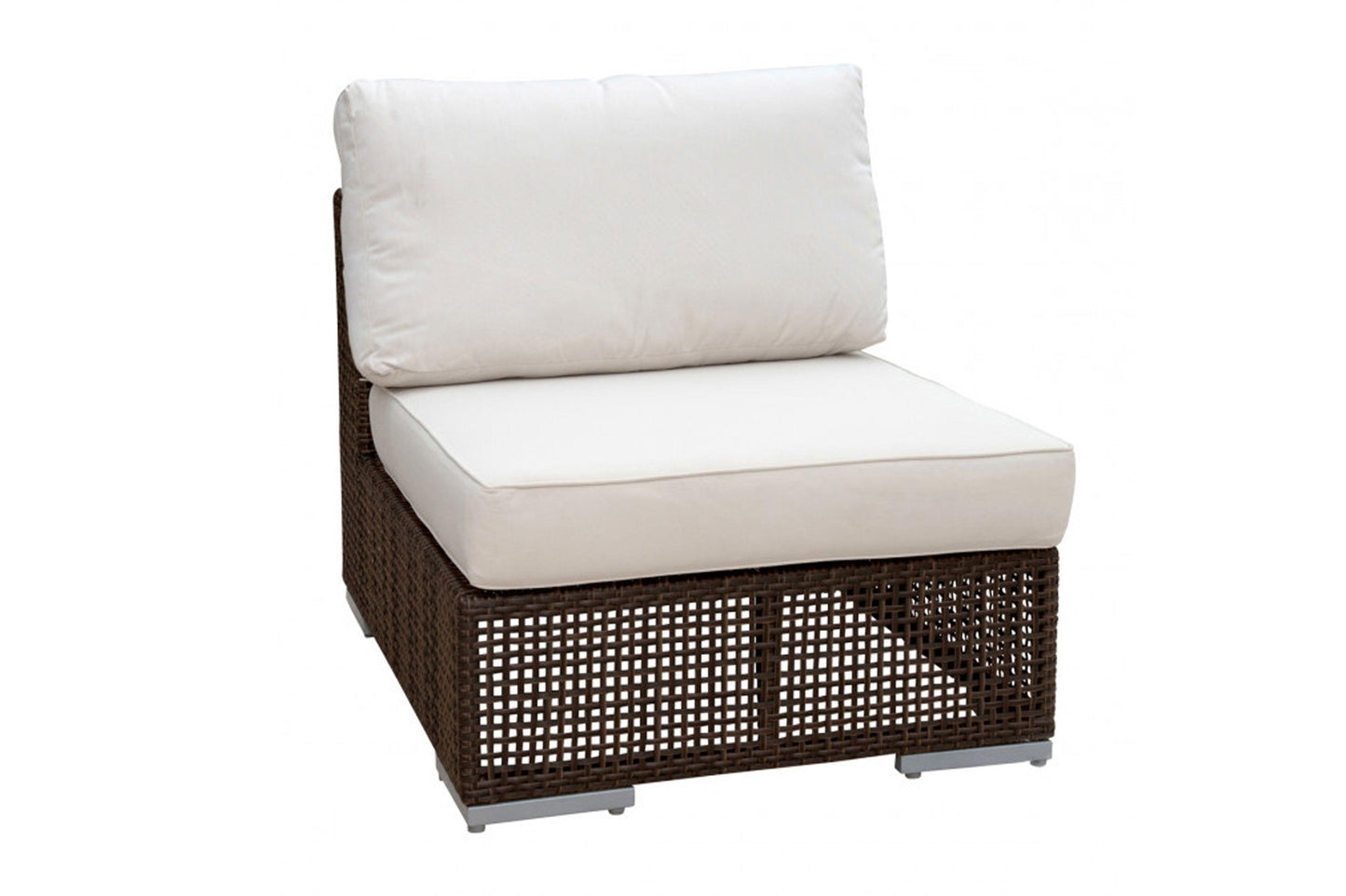 Atlantis Patio Modular Armless Chair SKU: 903-1321-JBP-A - Venini Furniture