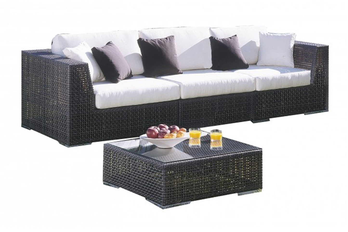 Atlantis Sofa 3 PC Set Deep Seating Group SKU: 3 PC SET-903-SOFA - Venini Furniture