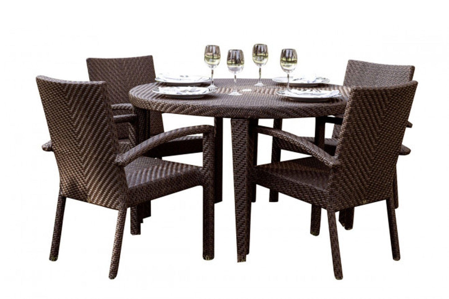 Atlantis 5 PC Dining Group SKU: 903-3303-JBP-5DA - Venini Furniture
