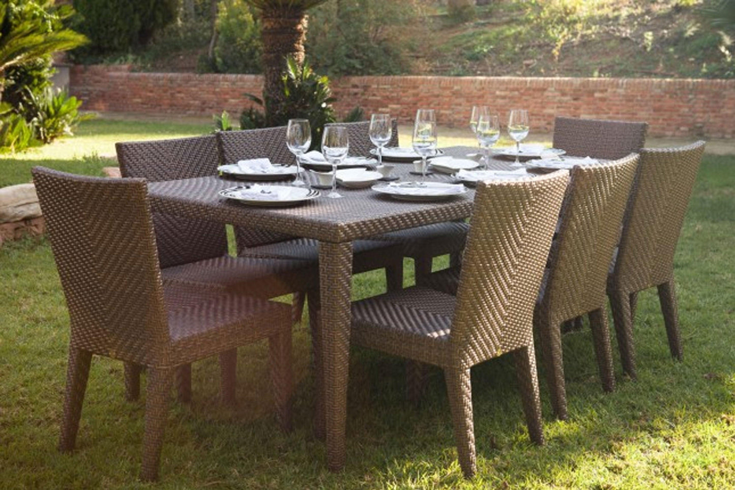 Atlantis 9 PC Dining Group SKU: 903-3308-JBP-9DS - Venini Furniture