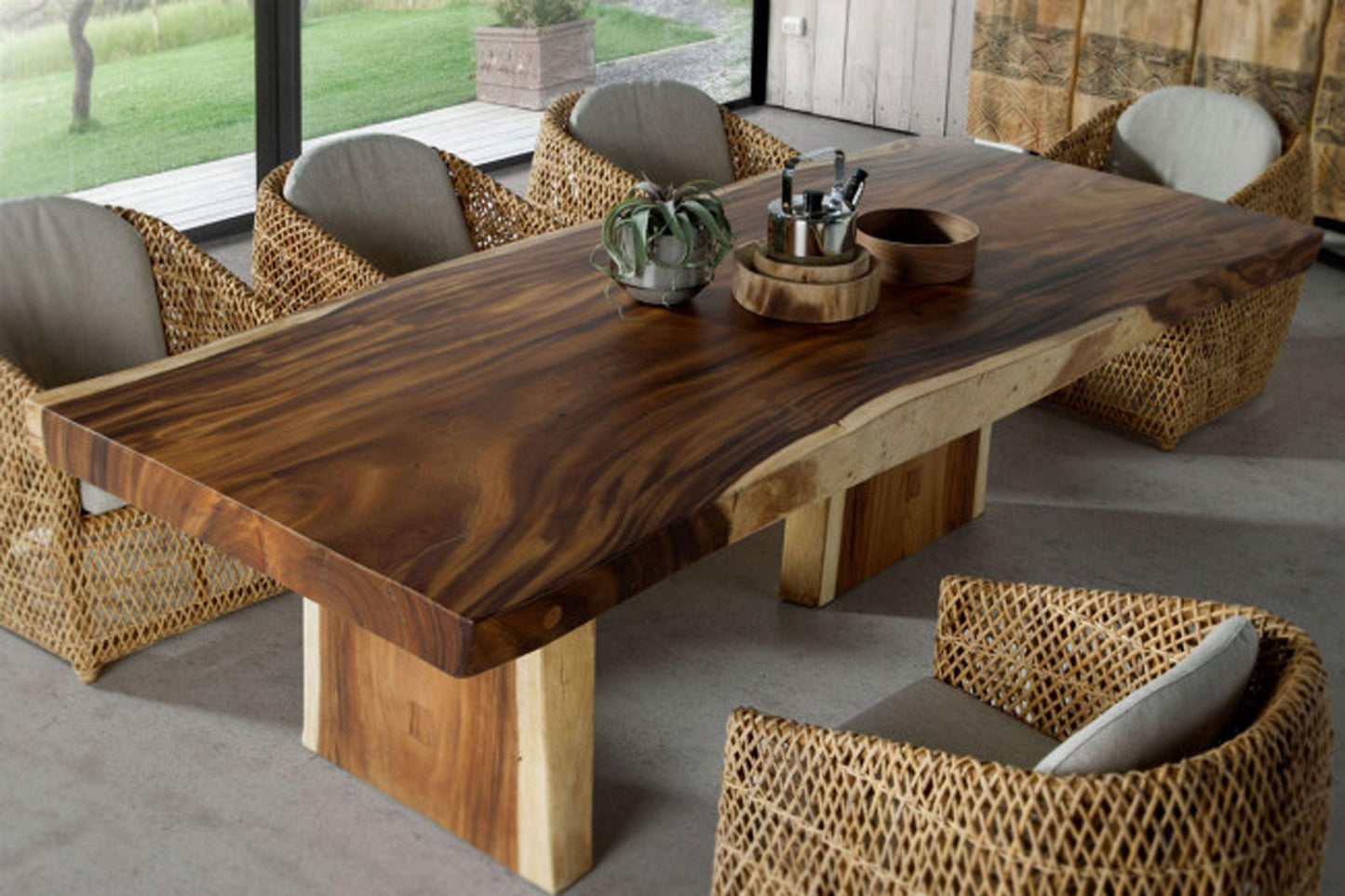 Sumatra 7 PC Dining Set - Venini Furniture