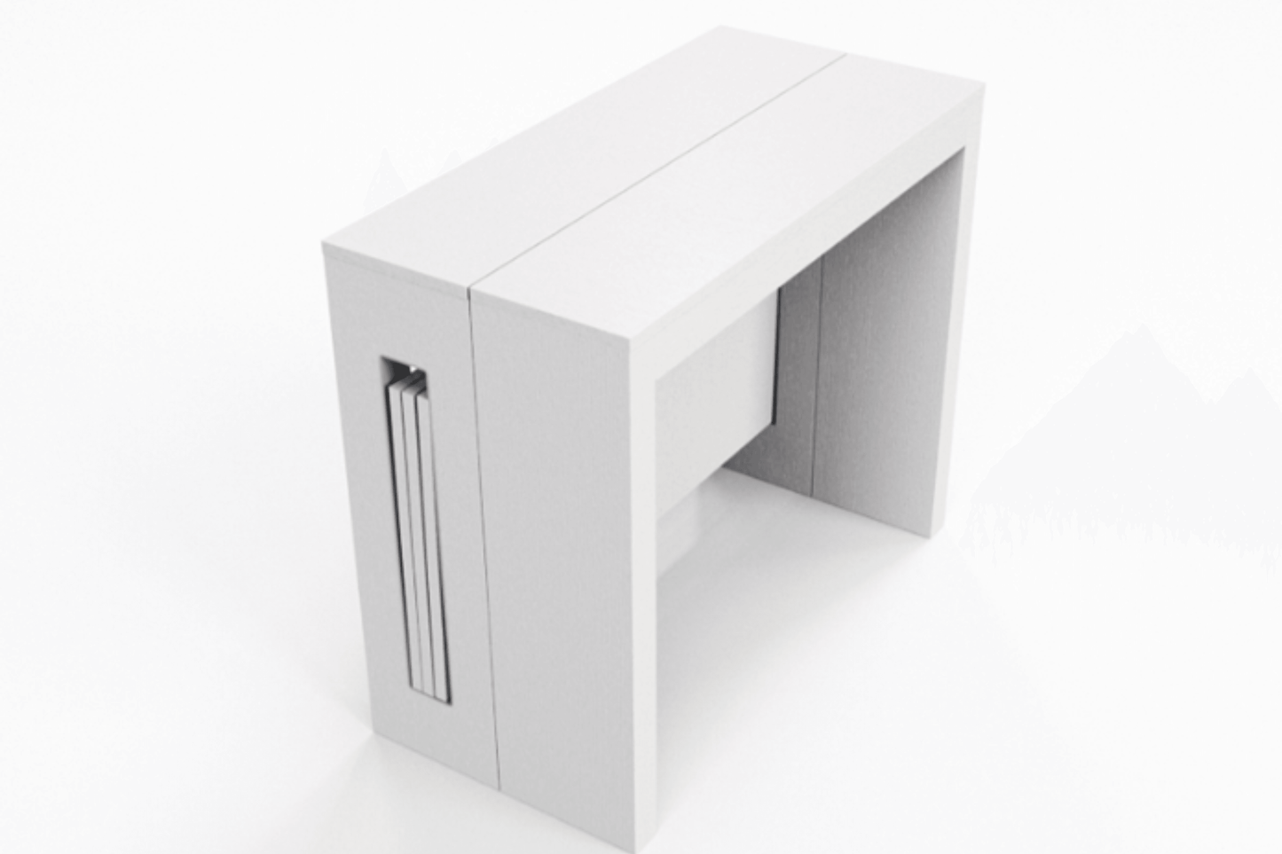 Manarola Expandable Console Table White Model TC-540B - Venini Furniture