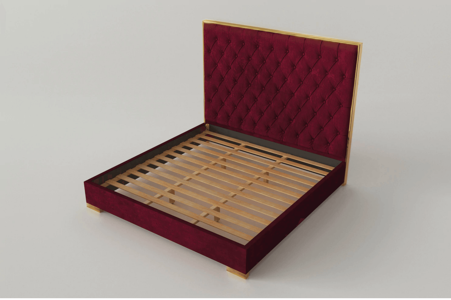 Patricia Velvet Bed - Venini Furniture
