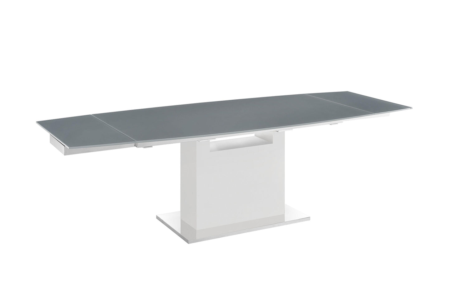 Olivia motorized dining table with white base - Venini Furniture
