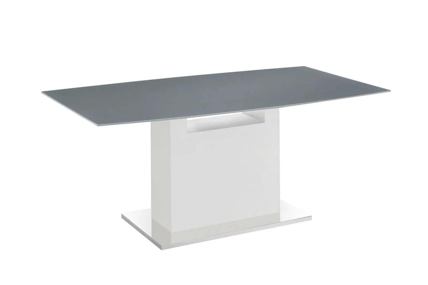 Olivia motorized dining table with white base - Venini Furniture