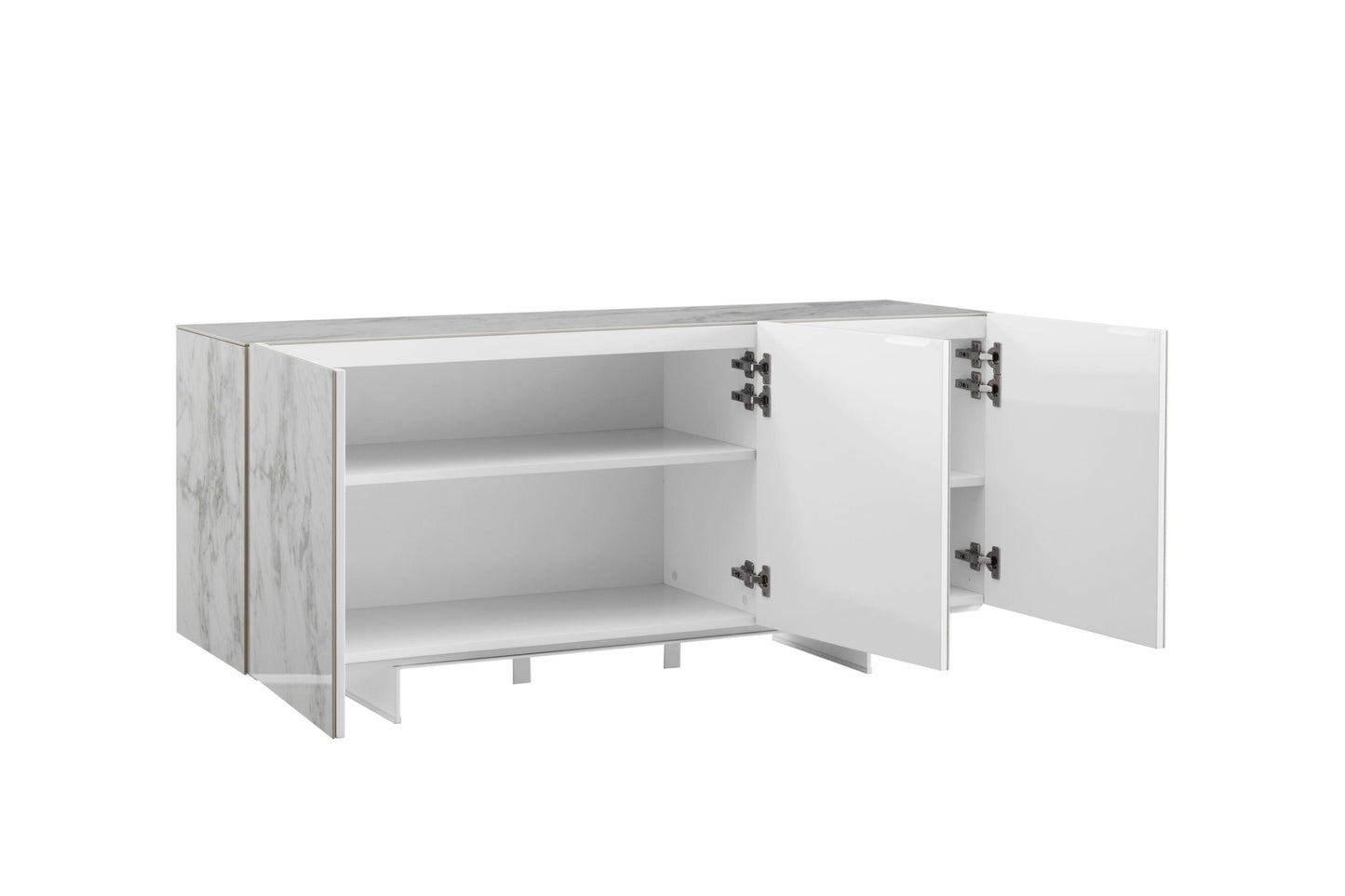 Stone Buffet-Server Model CB-34WH - Venini Furniture