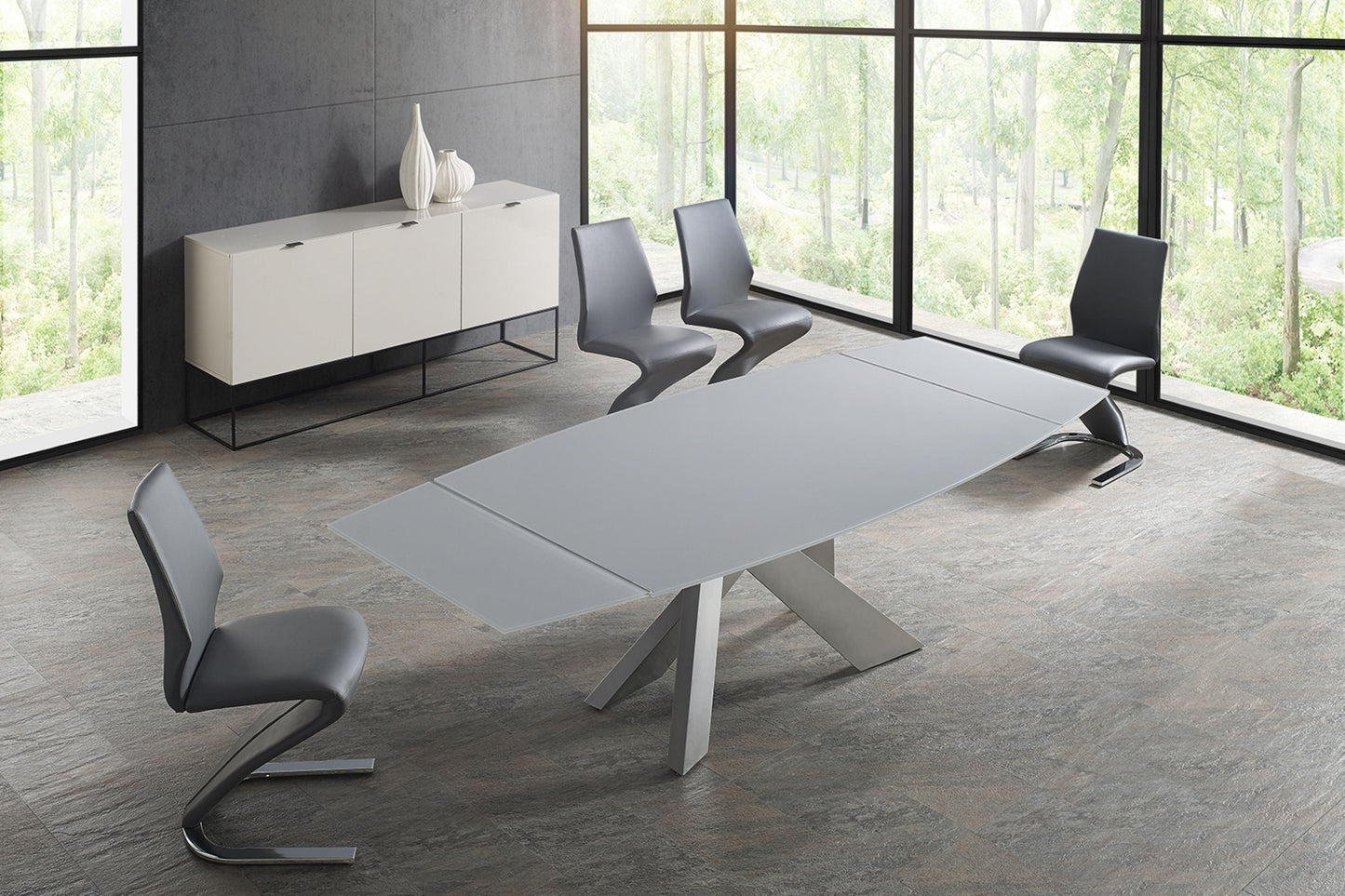Vizzione Buffet-Server Model CB-1411-BG - Venini Furniture