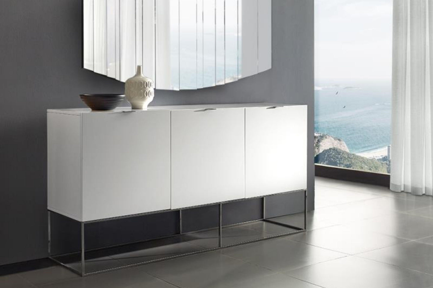Vizzione Buffet-Server Model CB-1411-BG - Venini Furniture