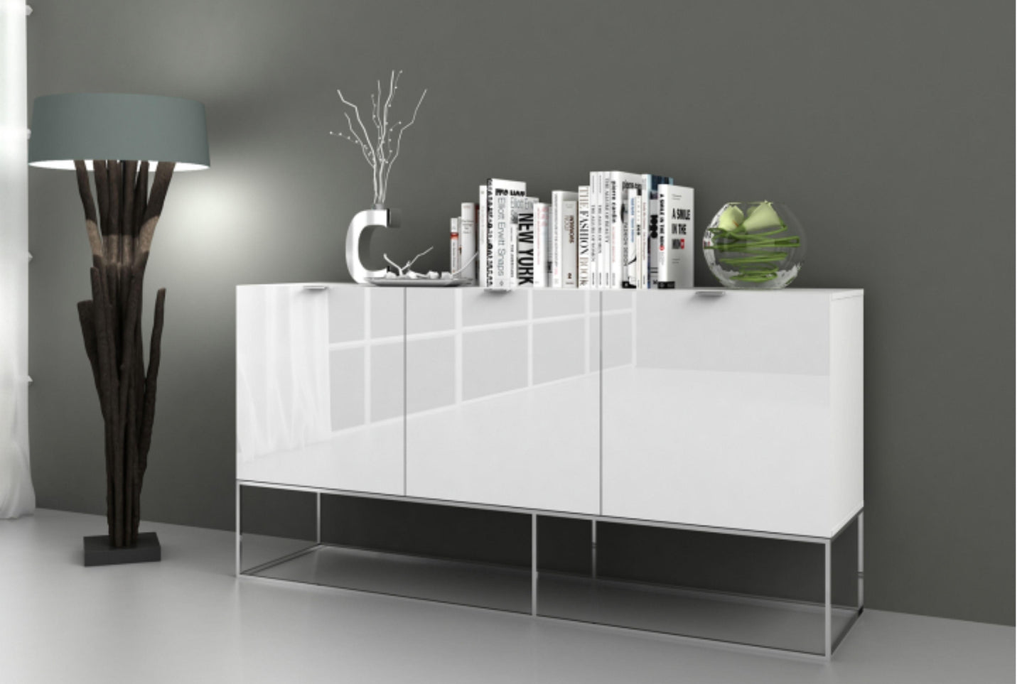 Vizzione Buffet-Server Model CB-1411-BG - Venini Furniture