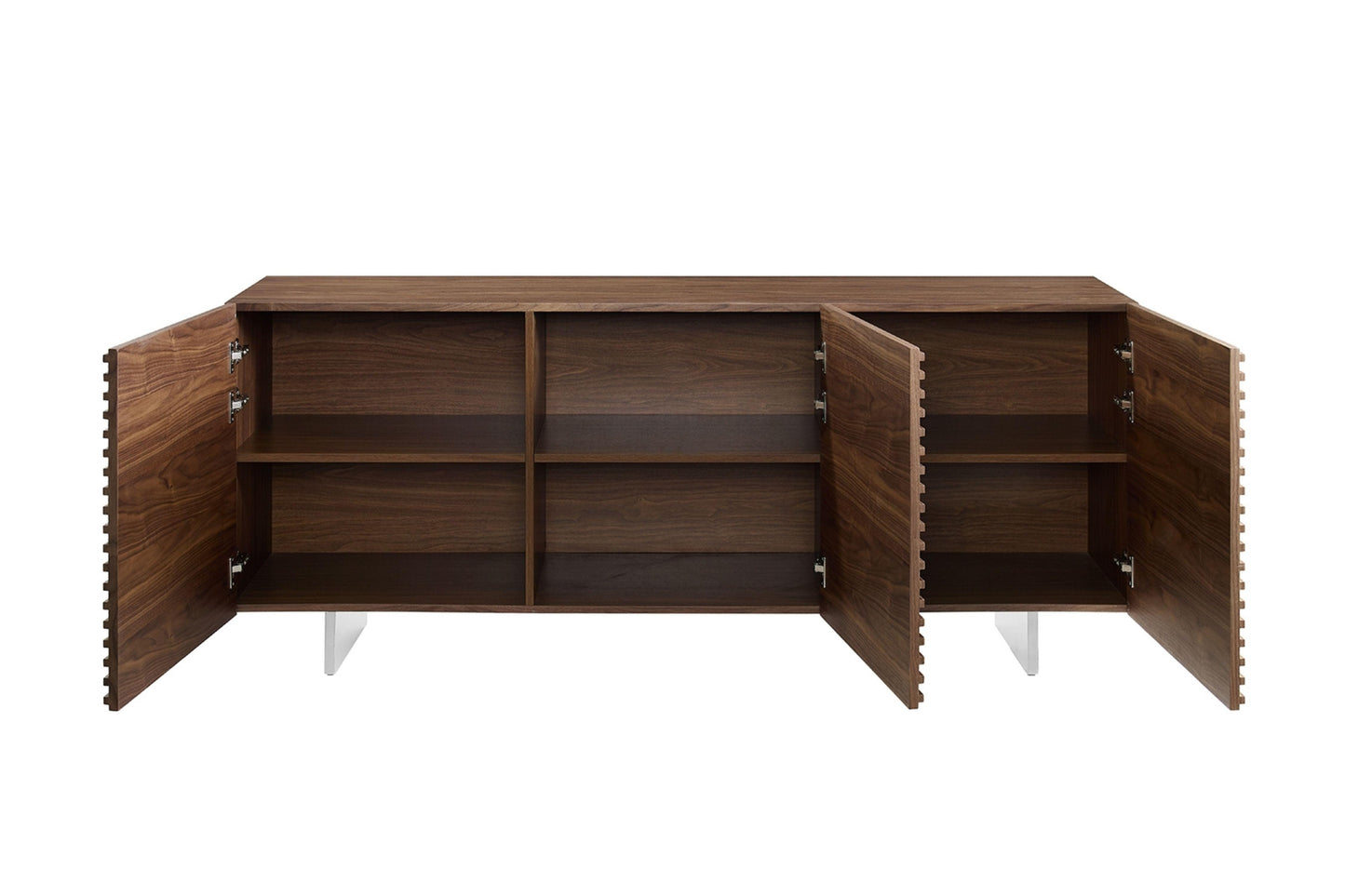 Moon Buffet-Server Model CB-3776-WH - Venini Furniture