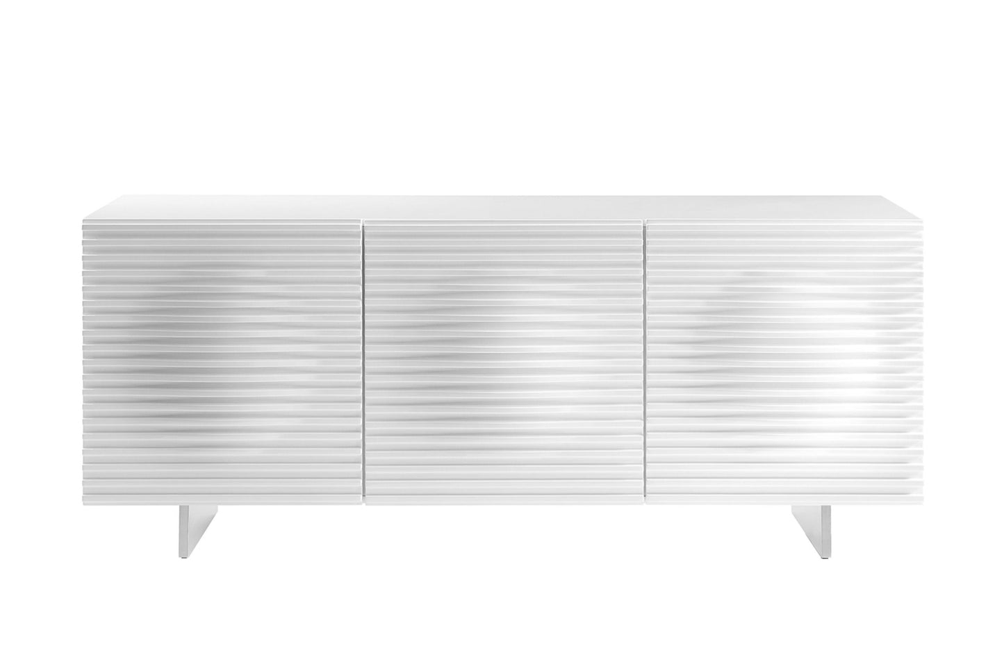 Moon Buffet-Server Model CB-3776-WH - Venini Furniture