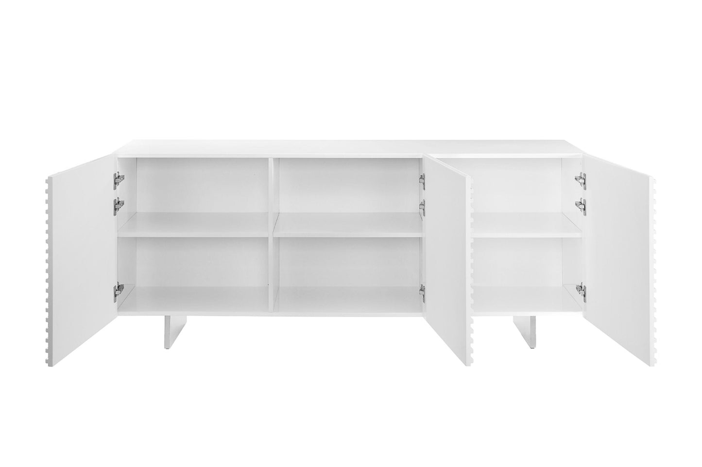 Moon Buffet-Server Model CB-3776-WH - Venini Furniture
