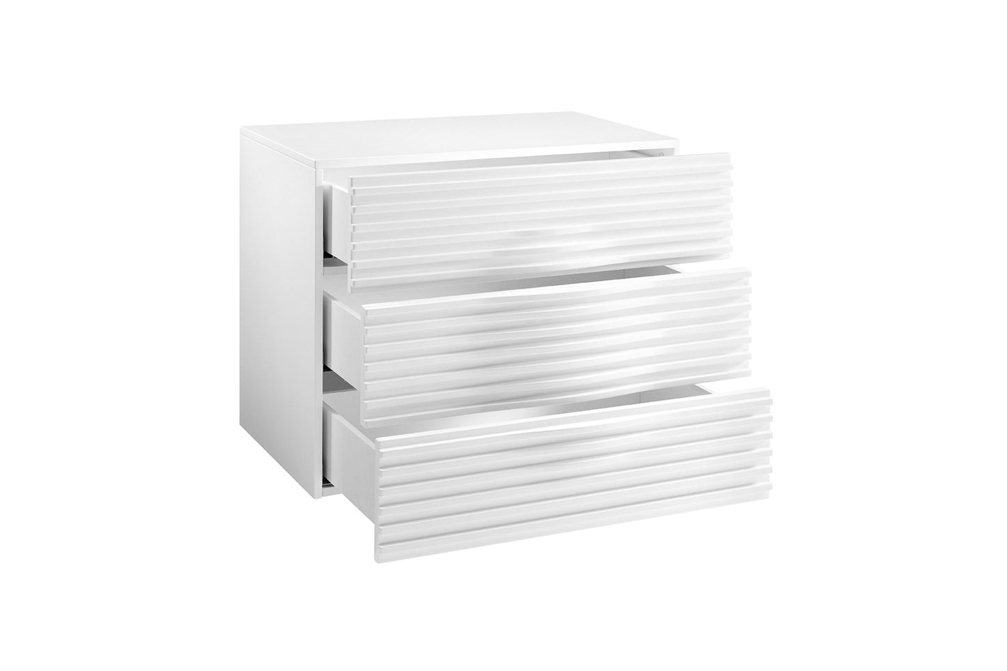 Moon Dresser White Model CB-4995-3N-WH - Venini Furniture