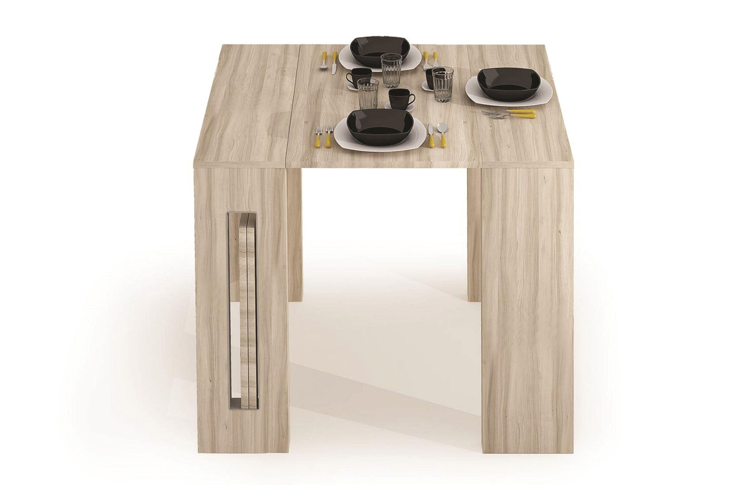 Erika Expandable Console Table Model TC-540B-BM - Venini Furniture