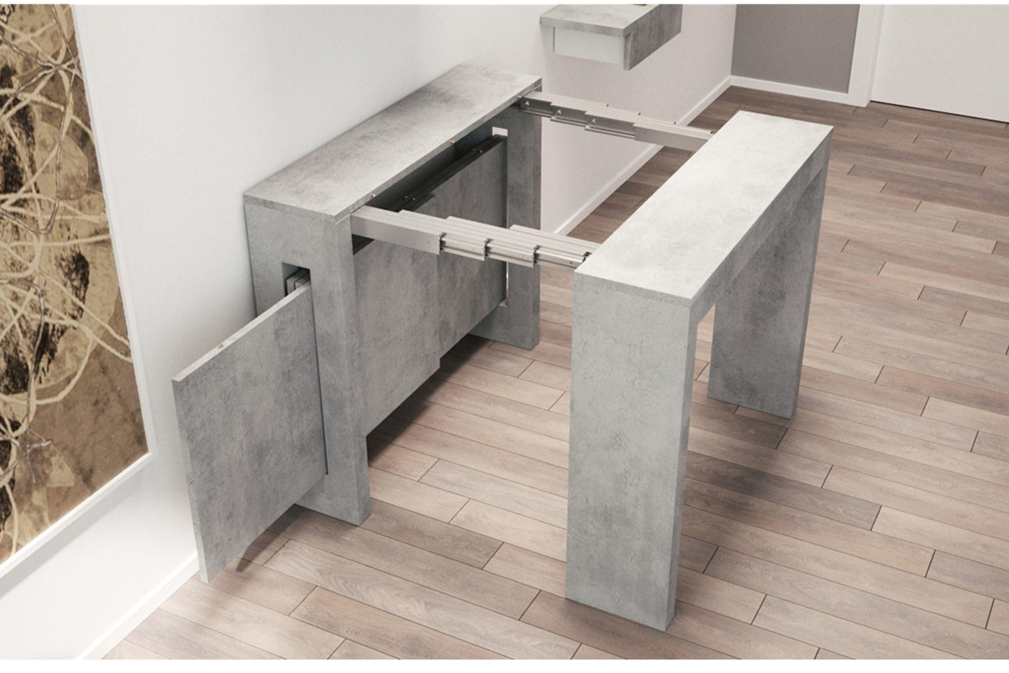 Elasto Expandable Console Table Model TC-542B - Venini Furniture