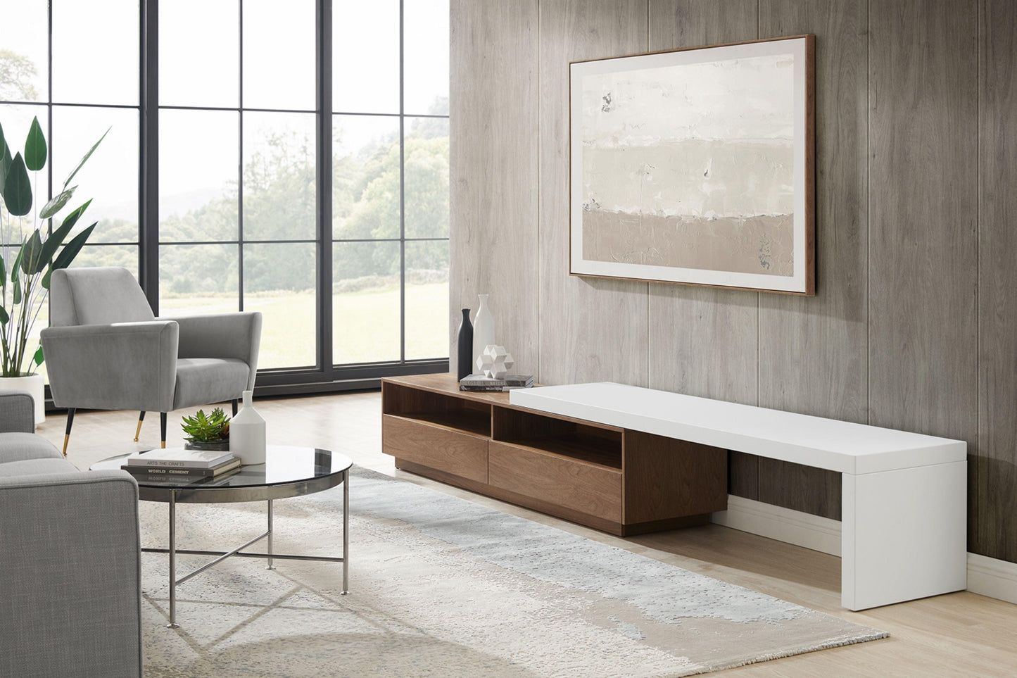 Celine Entertainment Center White Model CB-C1500WAL - Venini Furniture