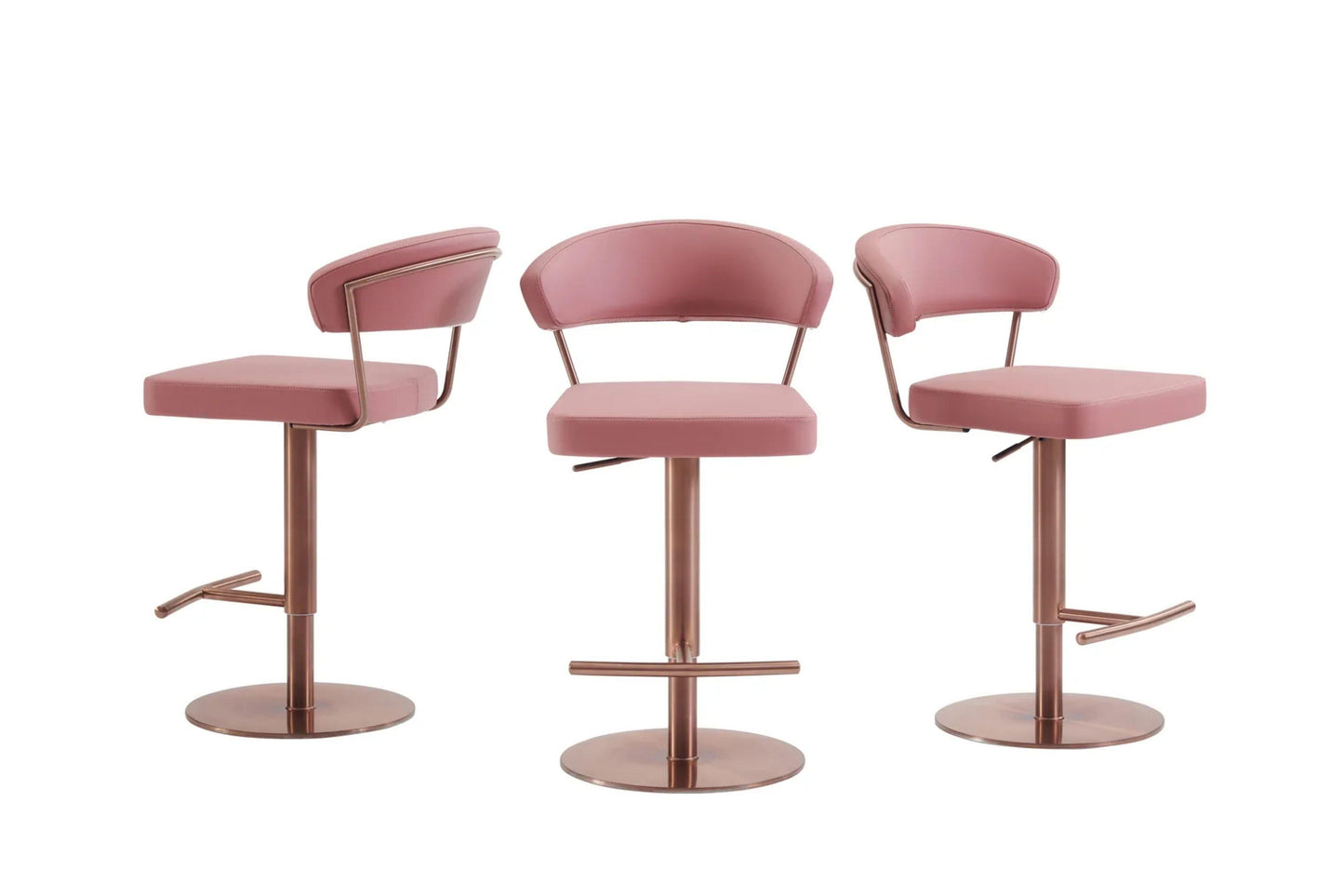 Fairmont Bar Stool Pink Model CB-C100RG - Venini Furniture
