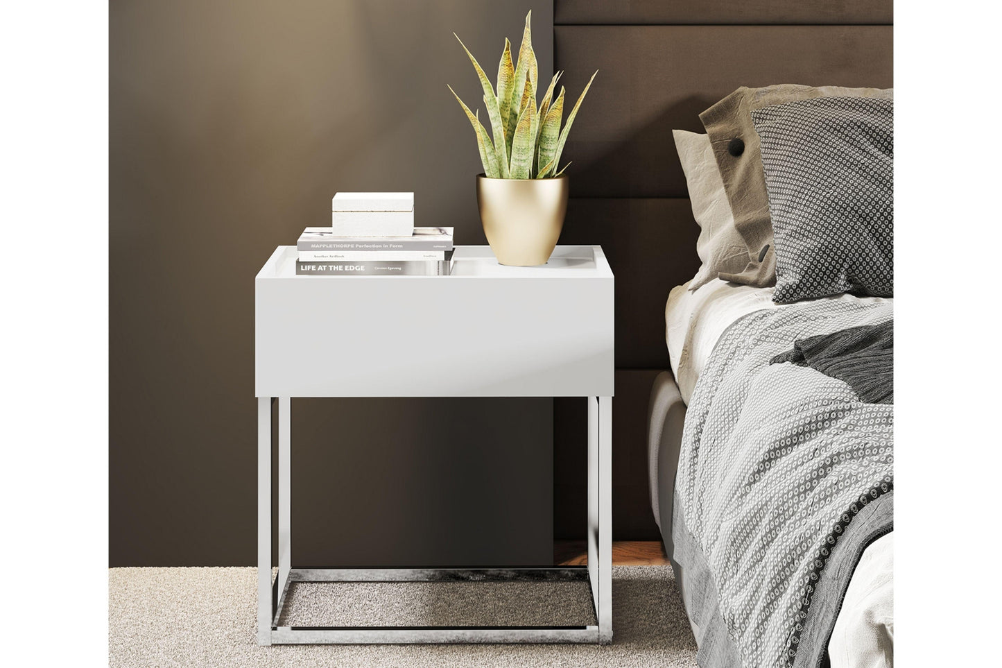 Noa Nightstand Model KD-B160 - Venini Furniture