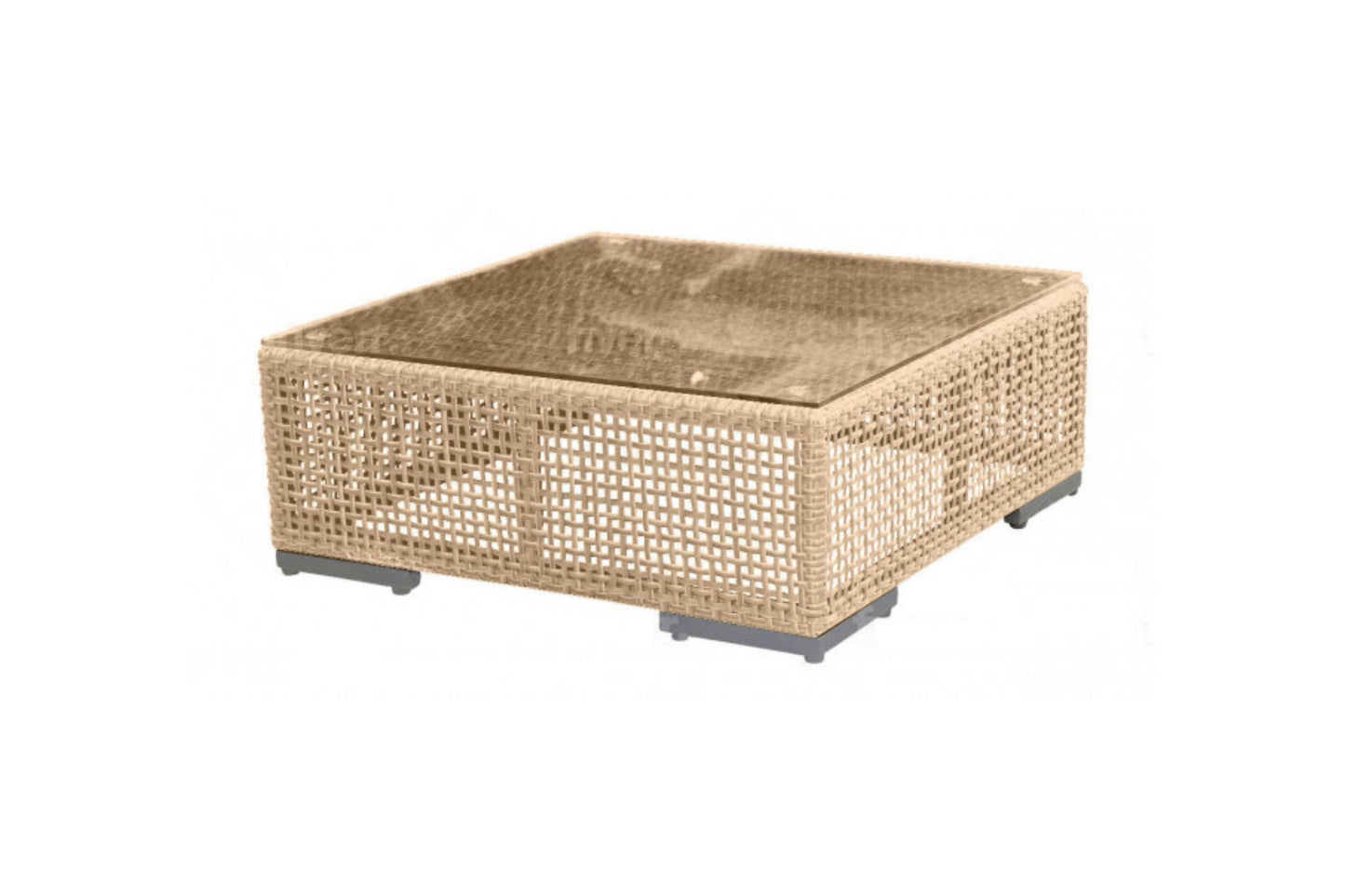 Austin Square Coffee Table SKU: PJO-3801-NAT-CT - Venini Furniture