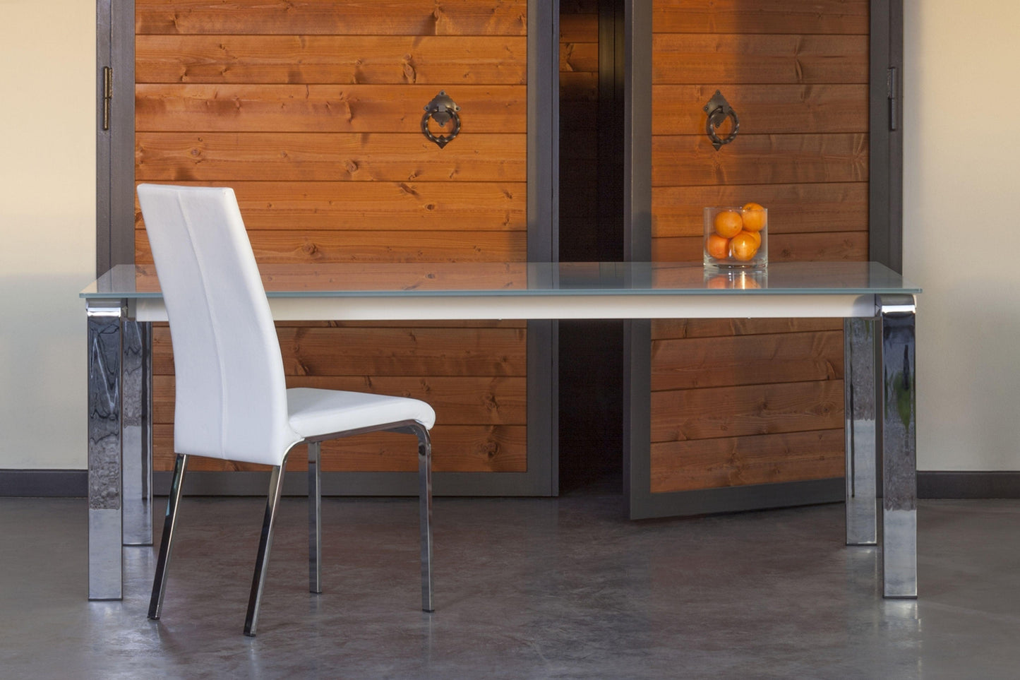 Loto Dining Chair White Model TC-2007-WH - Venini Furniture