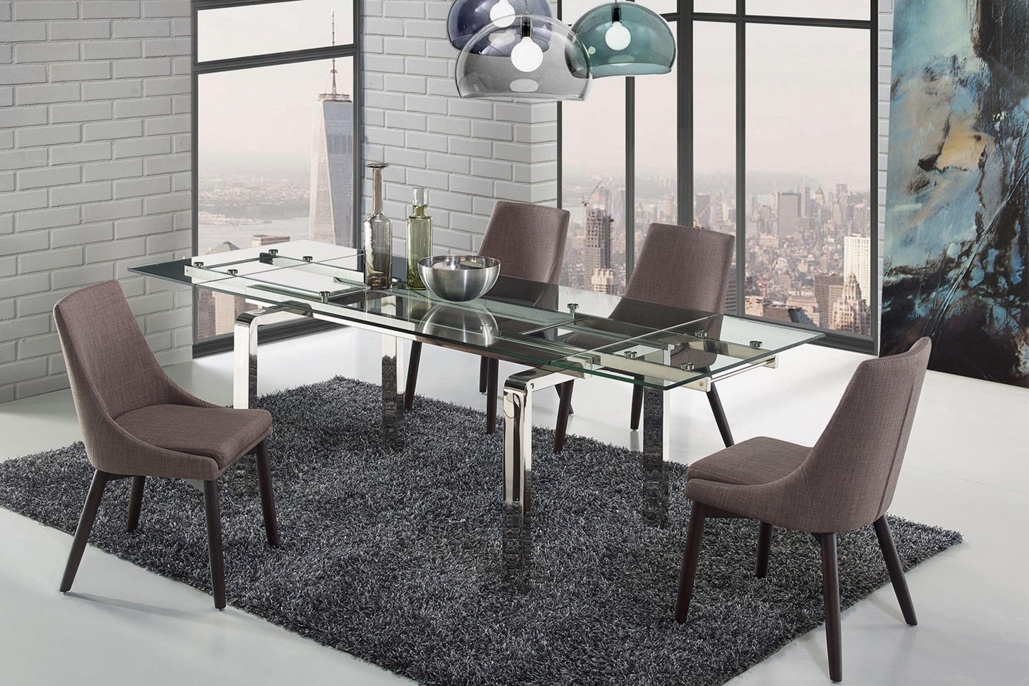 Creek Dining Chair Model CB-F3185-GWEN - Venini Furniture