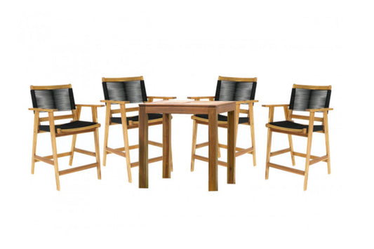 Laguna 5 PC Pub Set SKU: PJO-3301-ACA-5PS - Venini Furniture